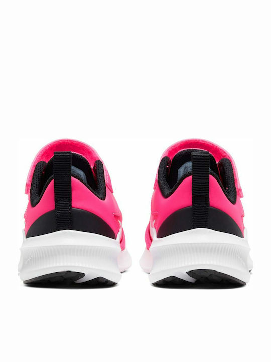 Downshifter Downshifter 10 Kids Sports Shoes Running with Hoop & Loop Closure Hyper Pink / White / Black