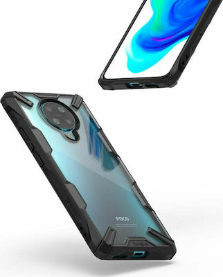 Ringke Fusion X Back Cover Πλαστικό Μαύρο (Poco F2 Pro)