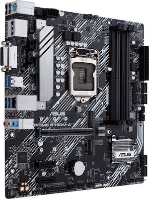 Asus Prime B460M-A Micro ATX Дънна платка с Intel 1200 Гнездо