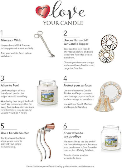 Yankee Candle Lumânare Aromatică Signature în Borcan cu Miros de Pudră pentru Copii 411gr