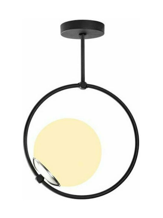 Pakketo PWL-0069 Modern Metal Ceiling Light with Socket E27 26pcs Black