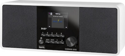 Imperial AV Dabman i200 Radio de masă Cu alimentare la rețea DAB+ Alb