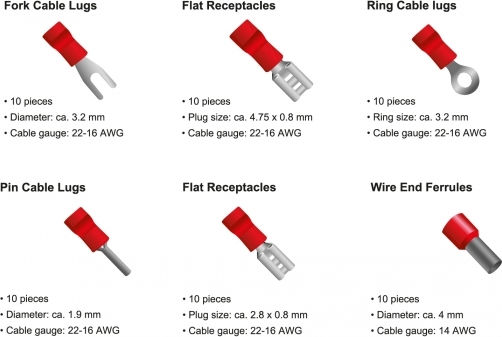 DeLock Insulated Terminal Kit 170pcs 86513