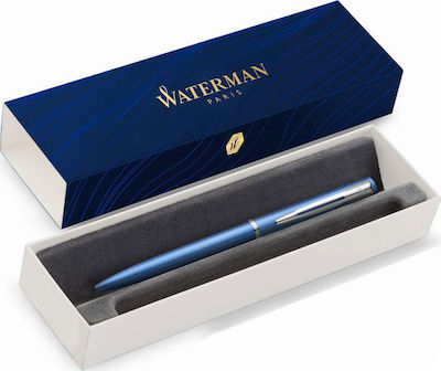 Waterman Στυλό Ballpoint με Μπλε Mελάνι Graduate Allure Blue