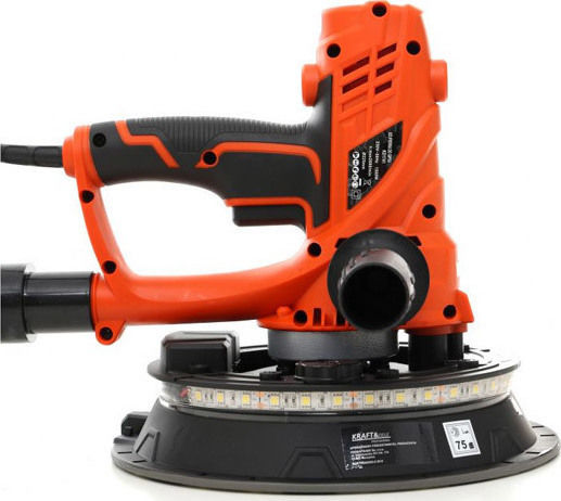 Kraft & Dele KD1741 Έκκεντρο Τριβείο 225mm Ρεύματος 1500W με Σύστημα Αναρρόφησης