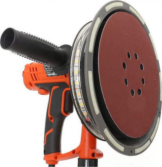 Kraft & Dele KD1741 Έκκεντρο Τριβείο 225mm Ρεύματος 1500W με Σύστημα Αναρρόφησης