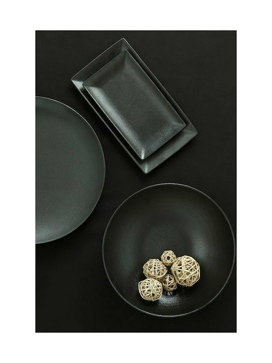 Maxwell & Williams Caviar Serving Bowl Round Ceramic Black with Diameter 11cm