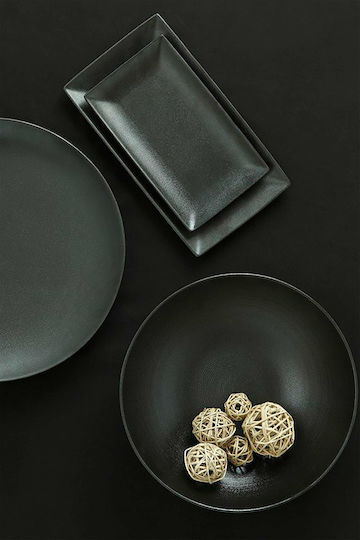 Maxwell & Williams Caviar Serving Bowl Round Ceramic Black with Diameter 11cm