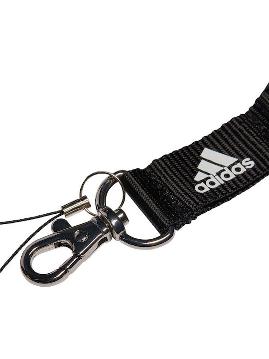 adidas Κορδόνι Λαιμού Πορτοφόλι Per Lanyard Υφασμάτινο Μαύρο