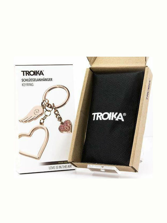 Troika Breloc Love Is In The Air Metalic Rose Gold
