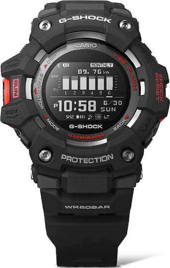 Casio G-Shock G-Squad GBD-100 49mm Smartwatch (Μαύρο)