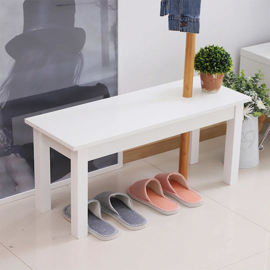 HomCom Καλόγερος Ξύλινος Καφέ 80x30x180cm