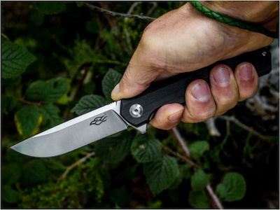 Ganzo Pocket Knife Black with Blade made of Stainless Steel