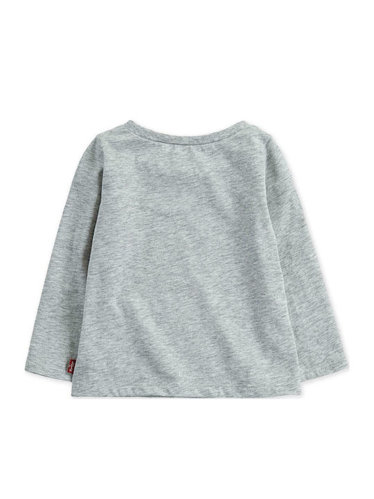 Levi's Kids Blouse Long Sleeve Gray