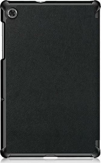 Tech-Protect Tri-Fold Flip Cover Δερματίνης Μαύρο (Lenovo Tab M10 Plus 10.3")