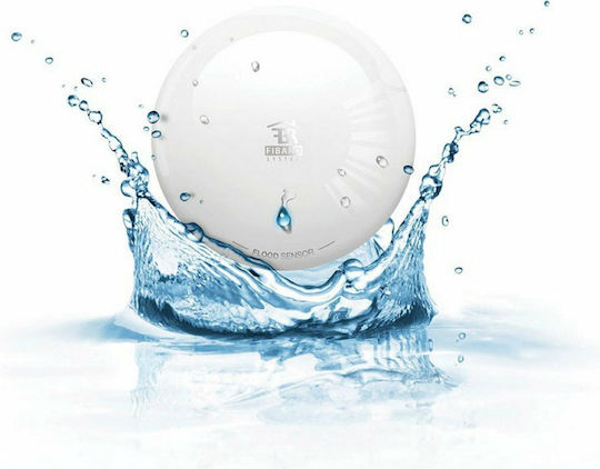 Fibaro Kabelloser Wasserleckdetektor Batterie Z-Wave