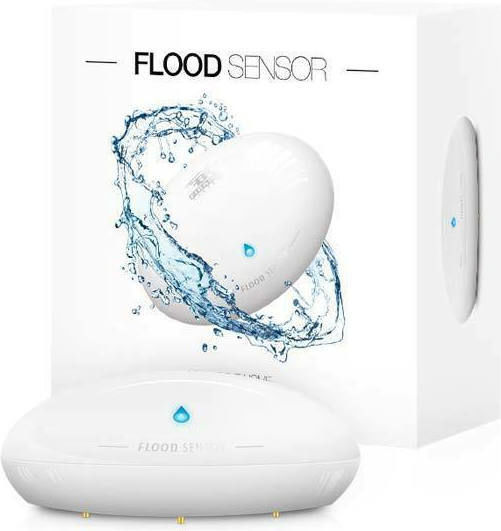 Fibaro Kabelloser Wasserleckdetektor Batterie Z-Wave
