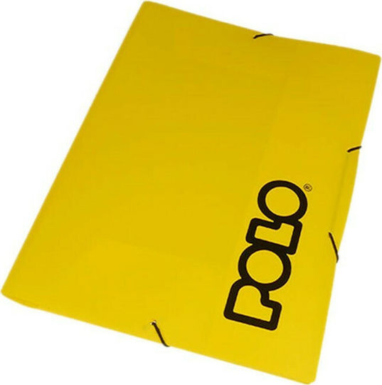 Polo Folder Transparent with Rubber Band for Paper A4 (Μiscellaneous colours)