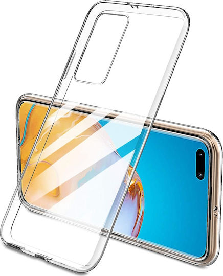 Hurtel Back Cover Σιλικόνης 0.5mm Διάφανο (Huawei P40 Pro)