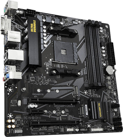 Gigabyte B550M DS3H Motherboard Micro ATX με AMD AM4 Socket