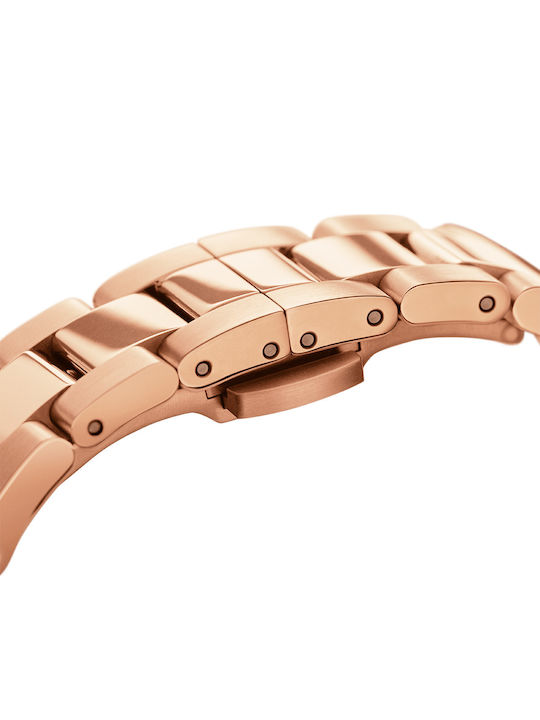 Daniel Wellington Iconic Link Ceas Bărbați 40mm Baterie Cu Brățară Din Oțel Inoxidabil