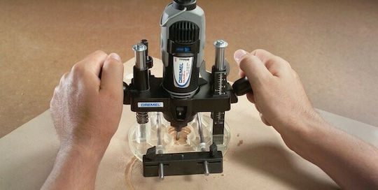 Dremel 26150335JA Zubehör Multifunktionswerkzeug Vertikale Fräseinrichtung zum Senken 70