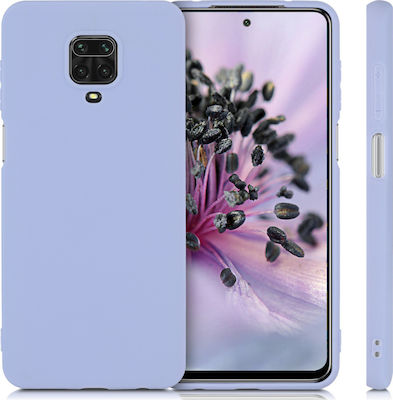 KWmobile Umschlag Rückseite Silikon Lila (Redmi Note 9S / 9 Pro / 9 Pro Max) 52140.139