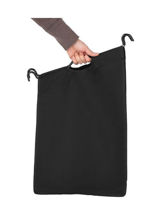 Songmics Coș De Rufe Metalic 35lt 87.5x38.5x81cm Negru