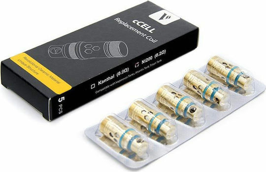 Vaporesso cCell Ni200 Αντιστάση Ηλεκτρονικών Τσιγάρων 0.2ohm (DL)