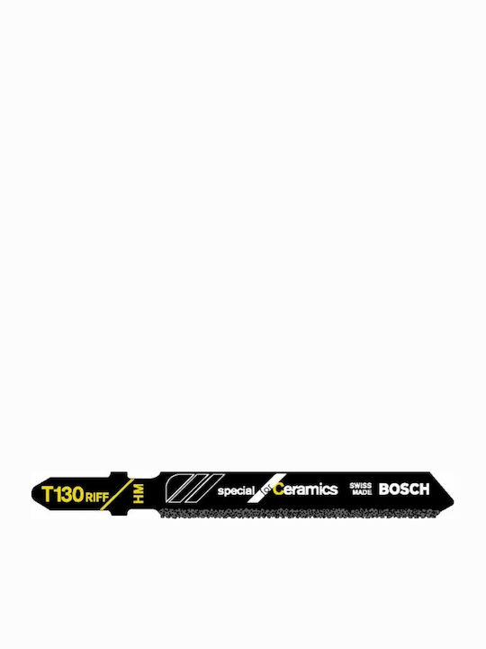 Bosch T130RF Λάμες Special for Ceramics για Γυαλί και Κεραμικά 83mm 3τμχ