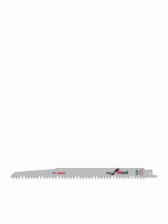 Bosch S1531L Λάμες Top for Wood για Ξύλο 240mm 2τμχ