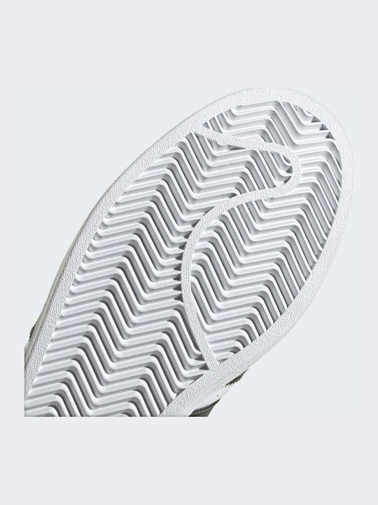 Adidași Vegan Superstar Alb Nor / Negru Core / Verde