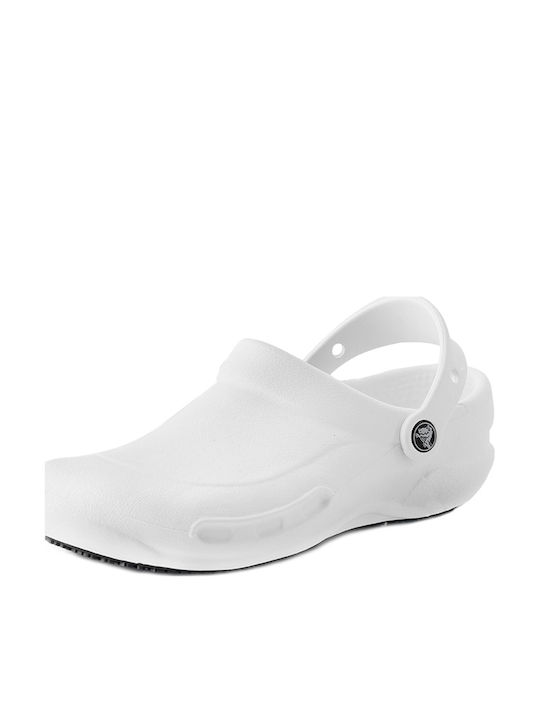 Crocs Bistro Anatomic Clogs White