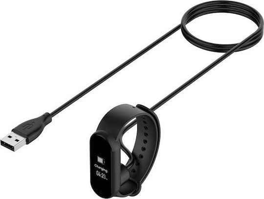 Καλώδιο Φόρτισης Mi Band 5 Φορτιστής για Mi Band 5, Mi Band 6, Mi Band 7 Μαύρος
