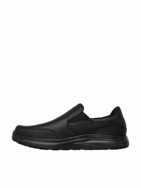 Skechers Flex Advantage Sr - Bronwood Scăzut de Lucru Black cu Certificare SR