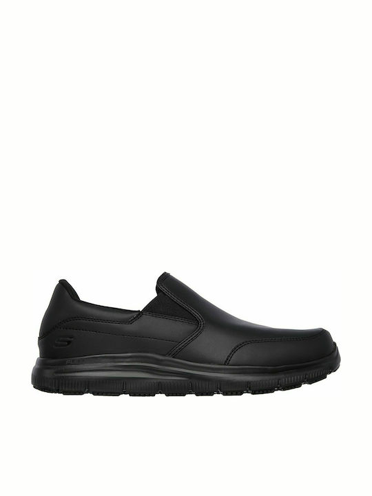 Skechers Flex Advantage Sr - Bronwood Scăzut de Lucru Black cu Certificare SR