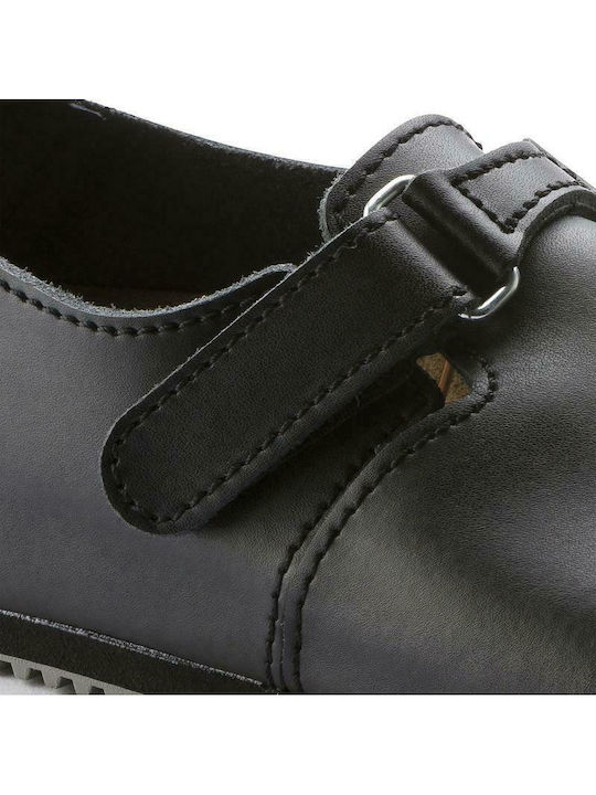 Birkenstock Linz SL Professional Leather Anatomic Clogs Black