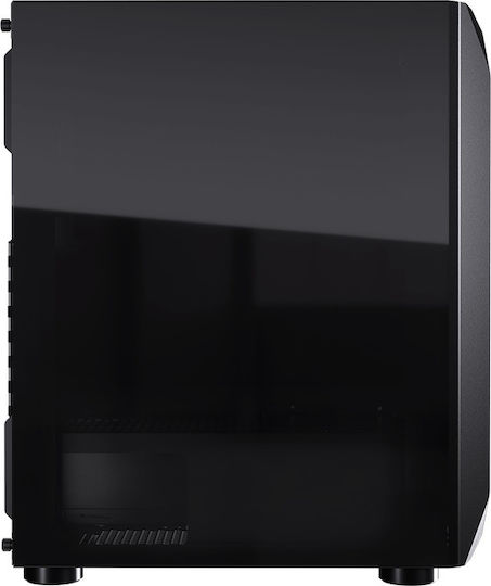 Cougar MX410 Mesh-G Gaming Midi Tower Κουτί Υπολογιστή με Πλαϊνό Παράθυρο Μαύρο