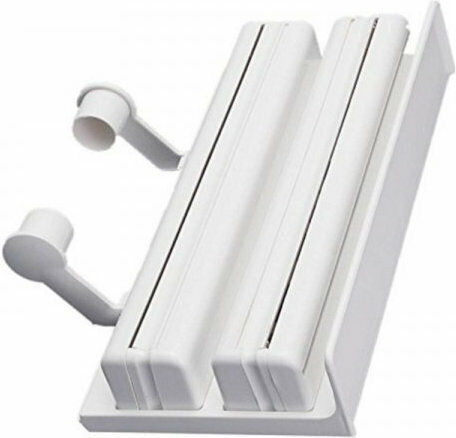 Factory Wall Mounted Plastic Roll Dispenser White 38x25x10cm