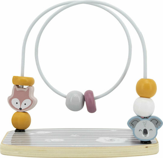 Viga Toys Λαβύρινθος PolarB Άσκηση Προγραφής από Ξύλο για 18+ Μηνών