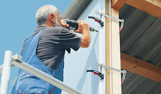 Bessey KLI Σφιγκτήρας Αυτόματος Τύπου "F" με Μέγιστο Άνοιγμα 200mm