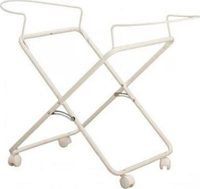 Carry Cot Stand White