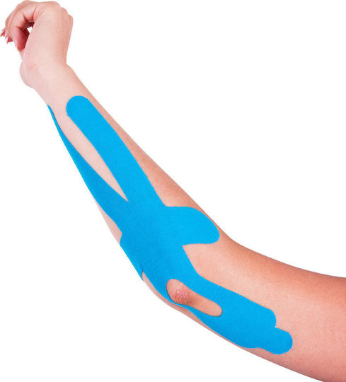 inSPORTline Kinesiology Tape Elbow Kinesiology Tape 13.5 x 31cm Light Blue