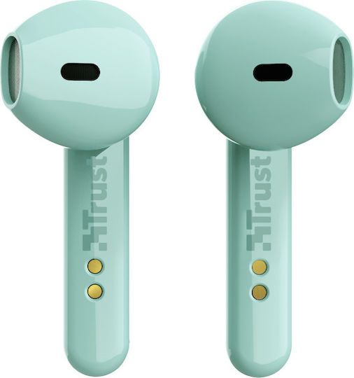 Trust Primo Touch Ohrstöpsel Bluetooth-Freisprecheinrichtung Kopfhörer mit Ladeetui Mint