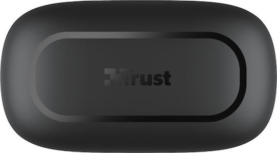 Trust Nika Compact In-ear Bluetooth Handsfree Căști cu Rezistență la Transpirație și Carcasă de Încărcare Negru