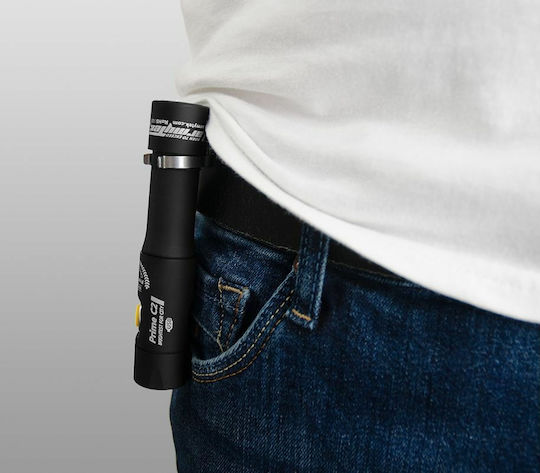 Armytek Wiederaufladbar Taschenlampe LED mit maximaler Helligkeit 1250lm Prime C2 Magnet Schwarz