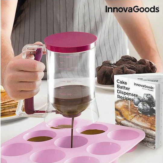 InnovaGoods Distribuitor de aluat pentru clătite din Plastic 17x18.5cm