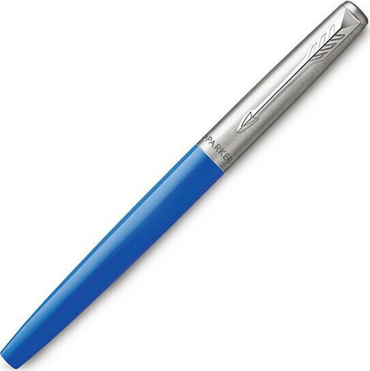 Parker Writing Pen Medium Blue made of Steel with Blue Ink