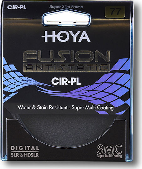 Hoya Fusion Antistatic Filtru CPL Diametru 52mm cu Filtru pentru Obiective MC (Multi-Coated) pentru Obiective Foto