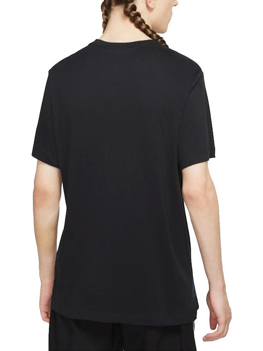 Jordan Jumpman Ανδρικό T-shirt Dri-Fit Μαύρο Μονόχρωμο